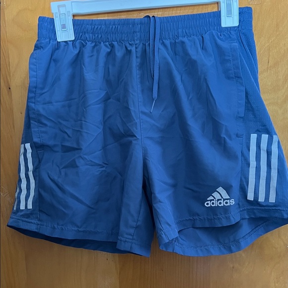 Adidas Men's Athletic Blue Shorts - Picture 1 of 2